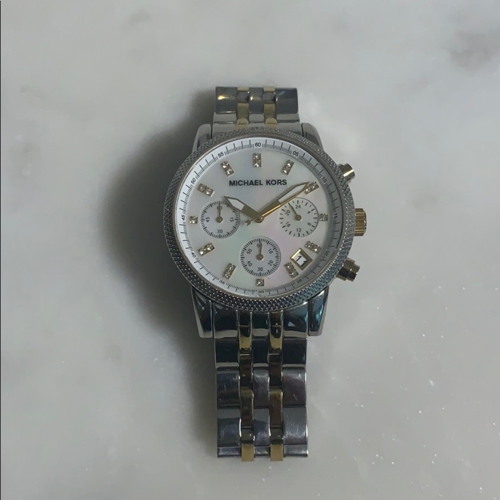 Michael Kors Two Tone Watch